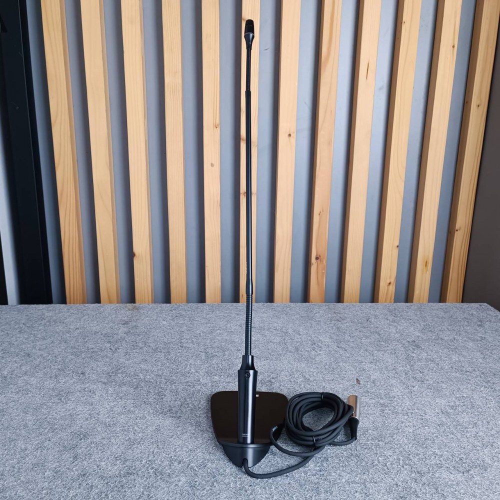 SHURE CVG18DRS-B/C-X ก้านไมค์ พร้อมฐาน มีสวิทซ์ ไฟวงแหวน ก้านไมค์ประชุม ยาว 18 นิ้ว ไมโครโฟนตั้งโต๊ะพร้อมฐาน CVG18DRS B/C X CVG18DRSB/CX เอไอ-ไพศาล+++