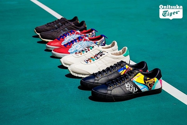 รองเท้าโอนิ LAWNSHIP - Longship Black / Black (HAMILTON YOKOTA)