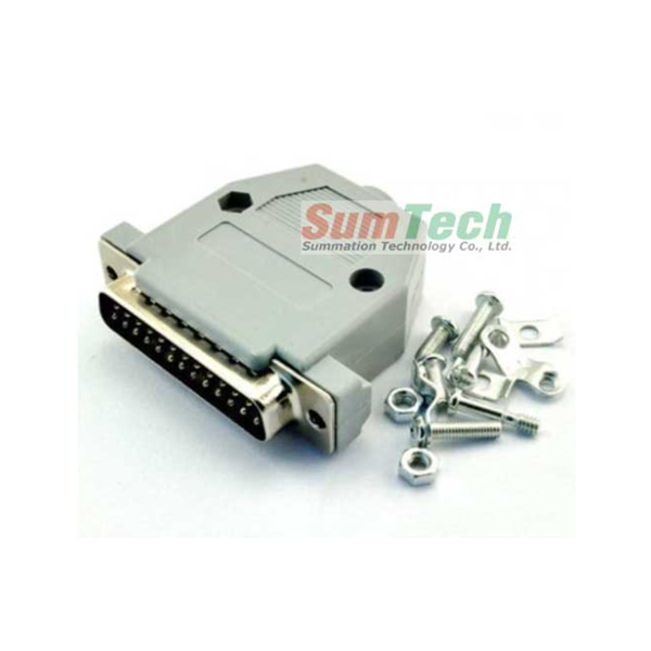 DB 25 pins male with cover