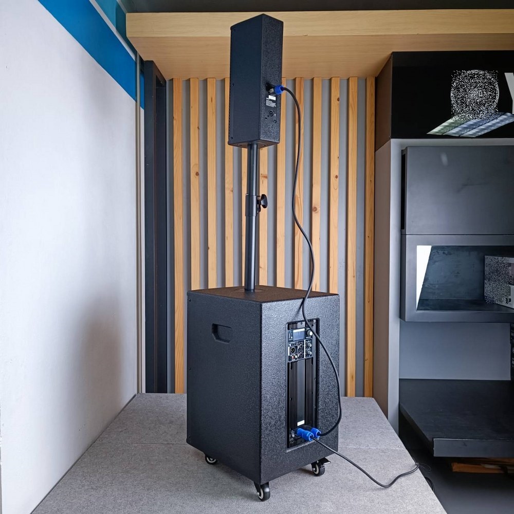 River Acoustics LW12 ลำโพงแอคทีฟ 2×4 นิ้ว ซับ 12 นิ้ว บลูทูธ ความดัง 126 dB ลำโพง ลำโพงคอลัมน์ มีแอมป์ในตัว LW-12 LW 12 เอไอ-ไพศาล +++