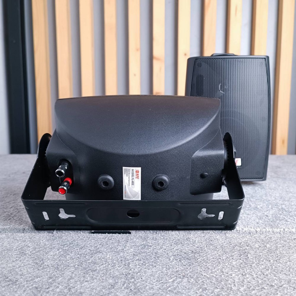 *ราคาต่อ1คู่ 2ใบ* ตู้ลำโพง NPE 4 นิ้ว รุ่น FL-402 สีดำ ลำโพงติดผนัง FL402 พร้อมขาแขวน ลำโพงแขวน 4 นิ้ว เอไอ-ไพศาล