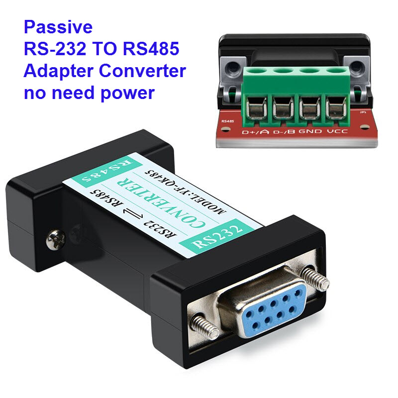 Passive DB9 9 Pin RS232 RS-232 TO RS485 Adapter Converter no need power