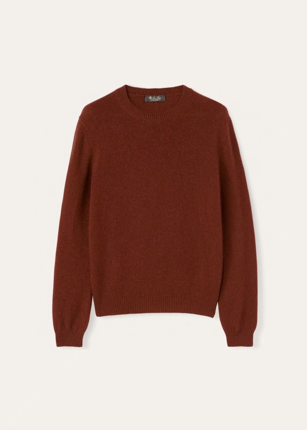 **do** เสื้อแขนยาว Loro piana Fobello Crewneck ผ้า Cashmere นุ่ม อุ่น ใส่สบาย สินค้าใหม่ ของแท้