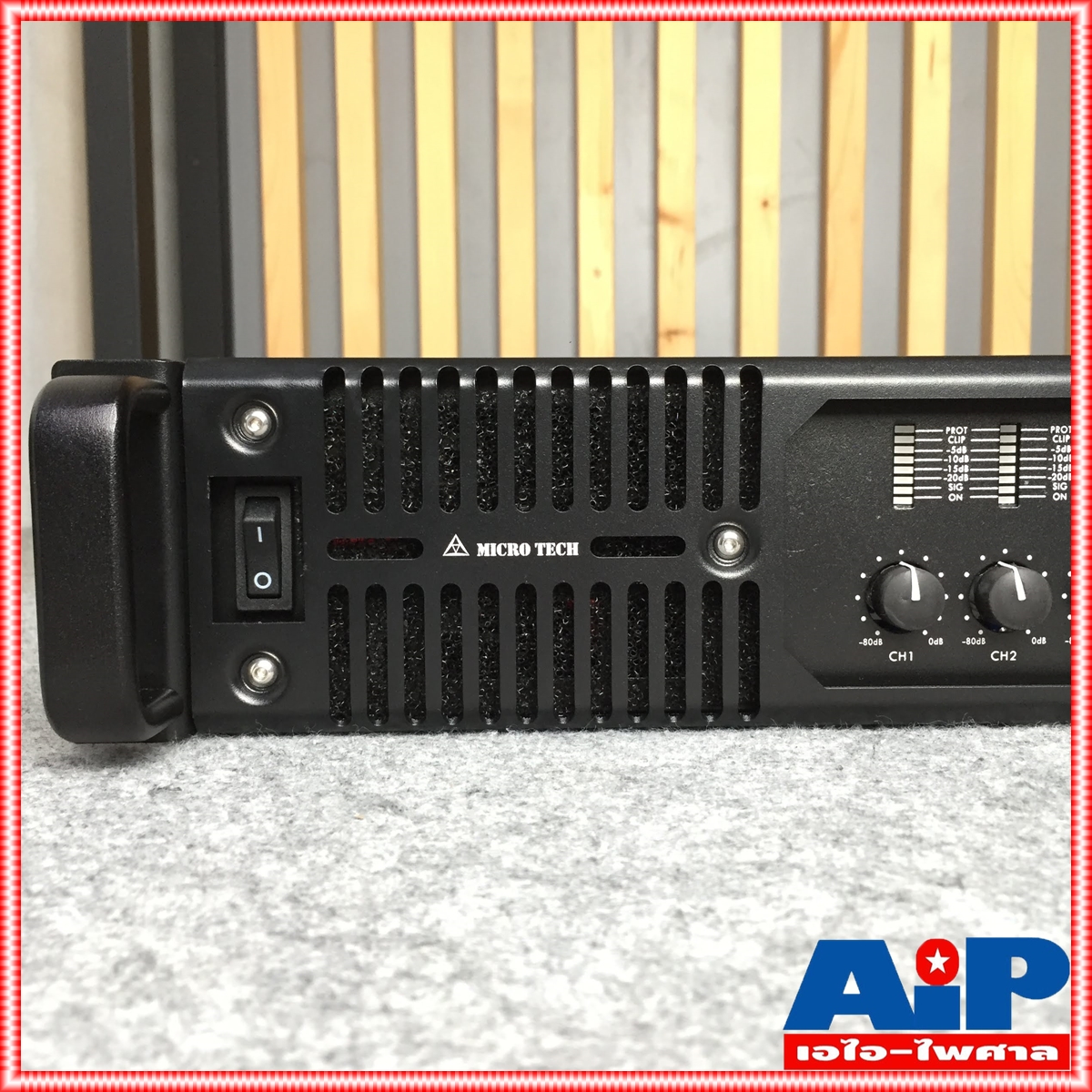 MICROTECH MT-4400 power amp 4CH กำลังวัตต์ 400W ที่ 8โอห์ม / 600W ที่ 4โอห์ม คลาส H ไฟ 2 สเต็ป MT4400 MT 4400 เอไอ-ไพศาล