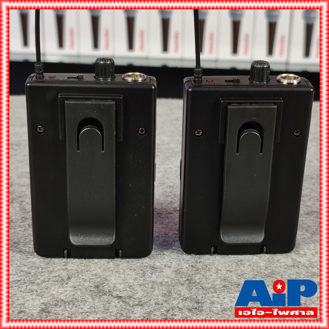 SOUNDVISION SU-890D-II/BT (LV-X) ไมค์ลอยหนีบคู่ ย่าน UHF SU 890 D II/BT SU890D II/BT SU 890DII/BT SU890DII/BT เอไอ-ไพศาล