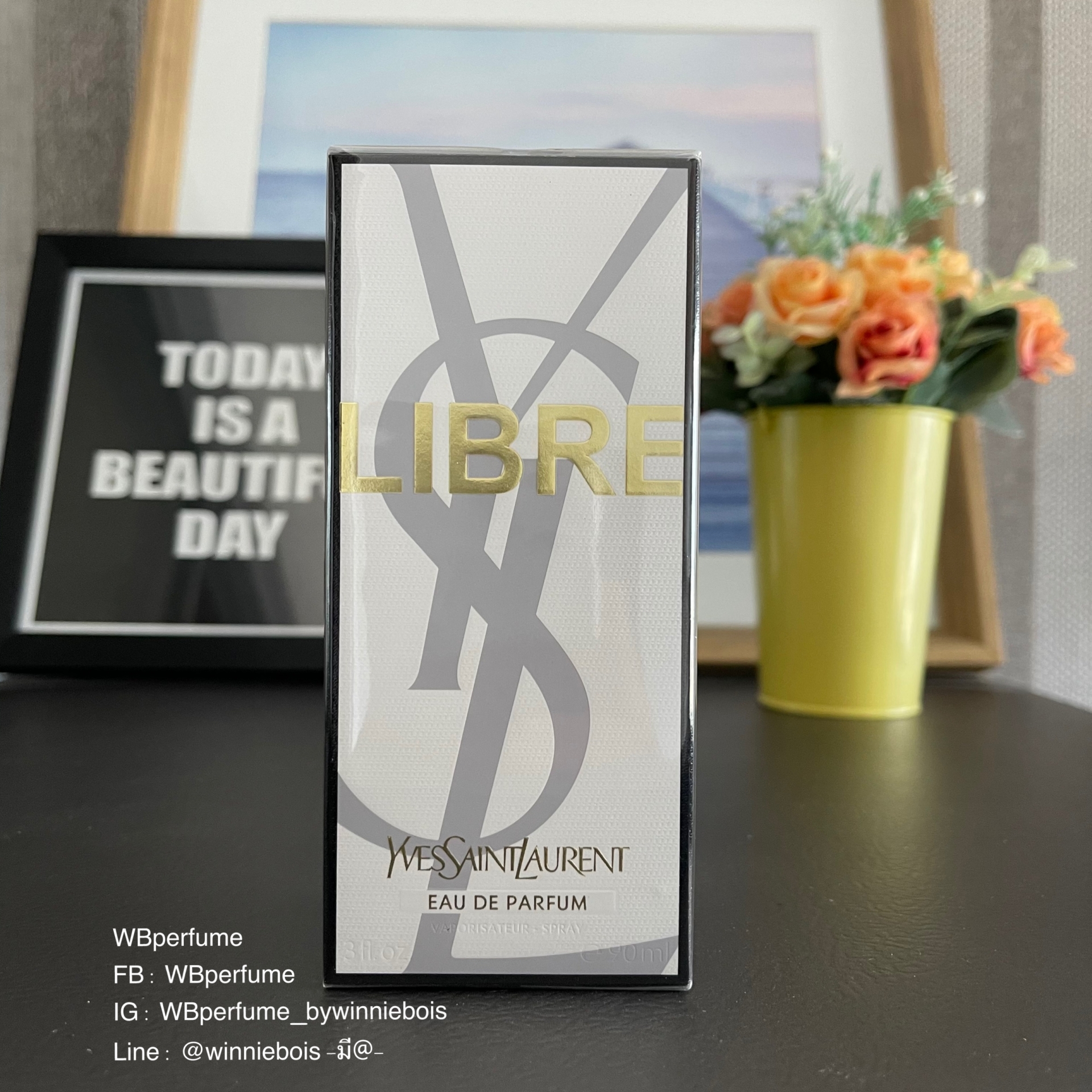 น้ำหอมแท้100% YVES SAINT LAURENT YSL libre edp 90ml