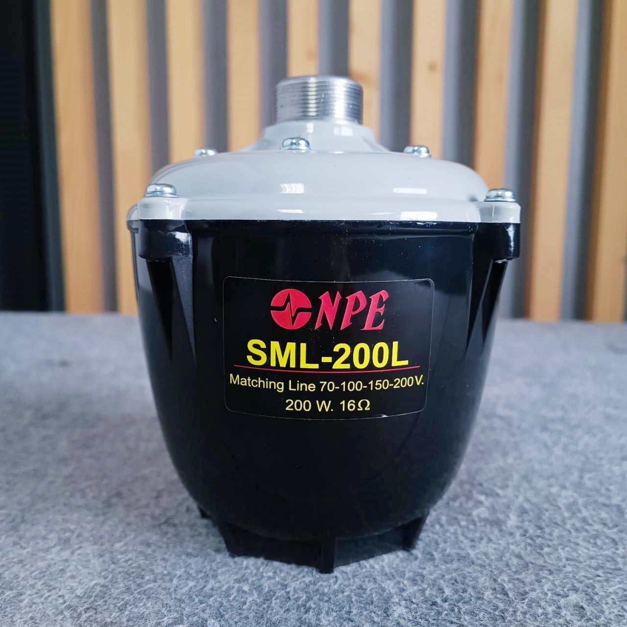 1ดอก NPE SML-200L ยูนิตฮอร์น 200วัตต์ มี LINE ลำโพงฮอร์น SML200L ก้นฮอร์น เสียงตามสาย SML200L SML 200L เอไอ-ไพศาล