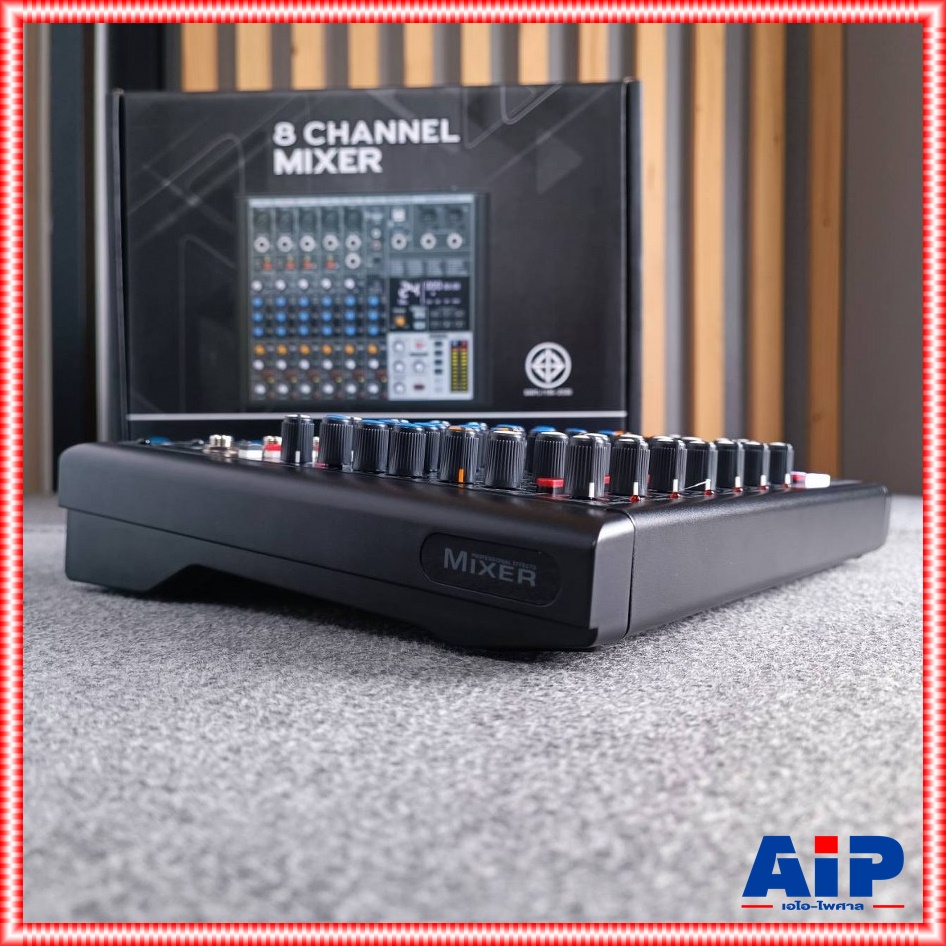 PROEUROTECH SC-8FX MIXER มิกซ์ มิกเซอร์ เครื่องเสียง เครื่องปรับแต่งเสียง โปรยูโร่เทค รุ่น SC 8FX SC8FX PRO EUROTECH เอไอ-ไพศาล