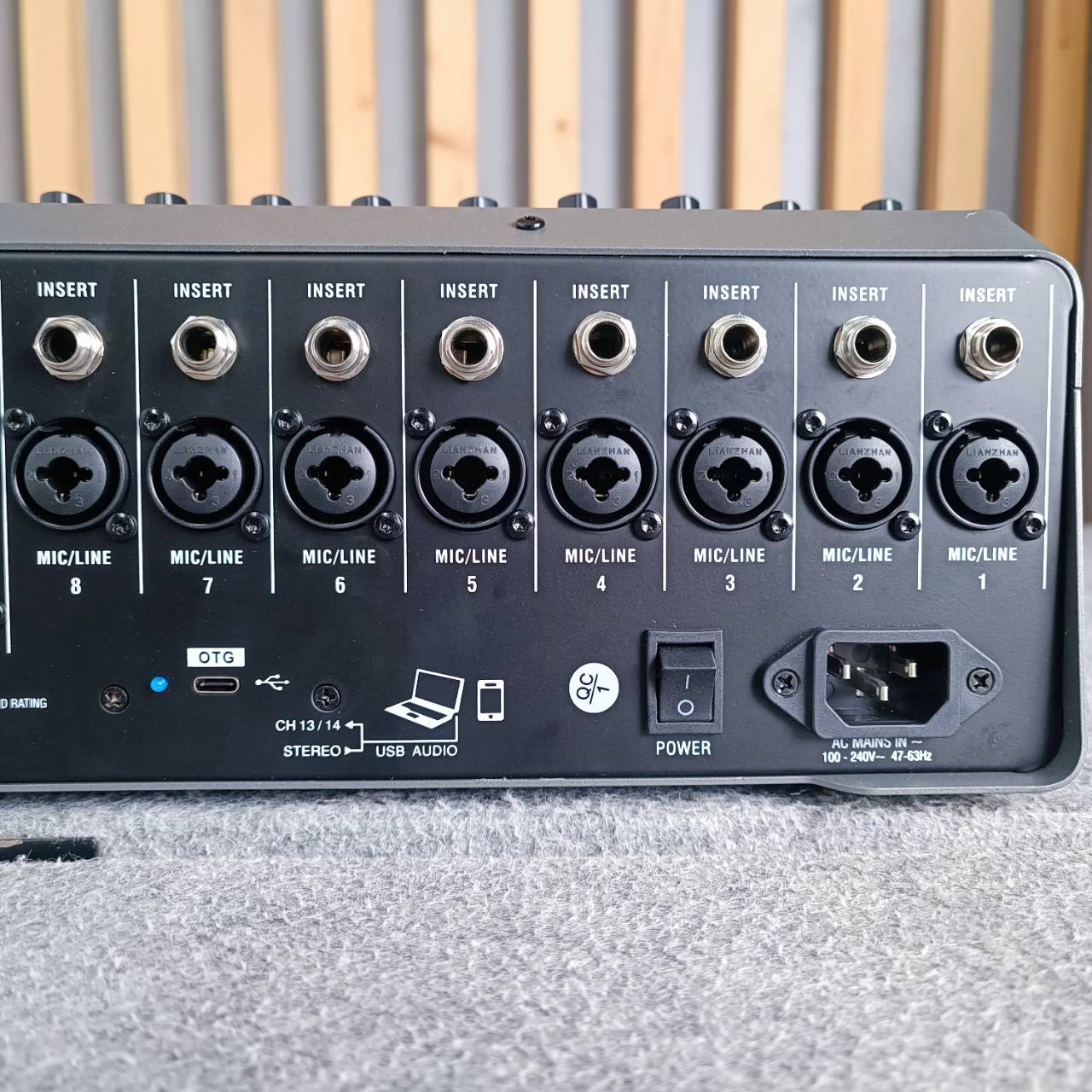 PROEUROTECH 3D-16FX MIXER อนาล็อกมิกเซอร์ ช่องเสียบไมค์ 16 ช่อง 2 Aux มอนิเตอร์ 3D16FX 3D 16FX เอไอ-ไพศาล