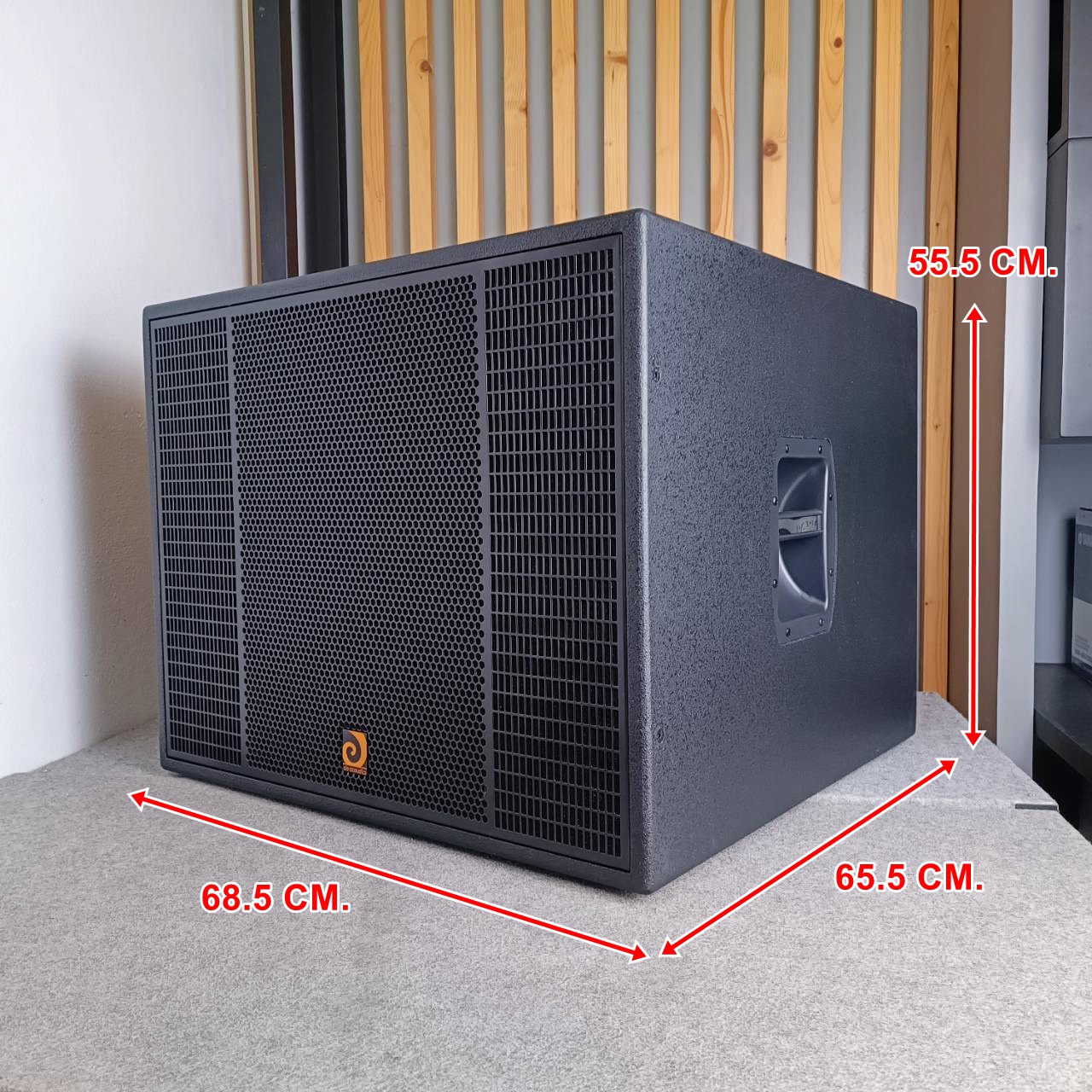 DE ACOUSTIC HT-18B ตู้ลำโพงซับ 18นิ้ว ลำโพง ซับเบส HT 18B HT18B เอไอ-ไพศาล