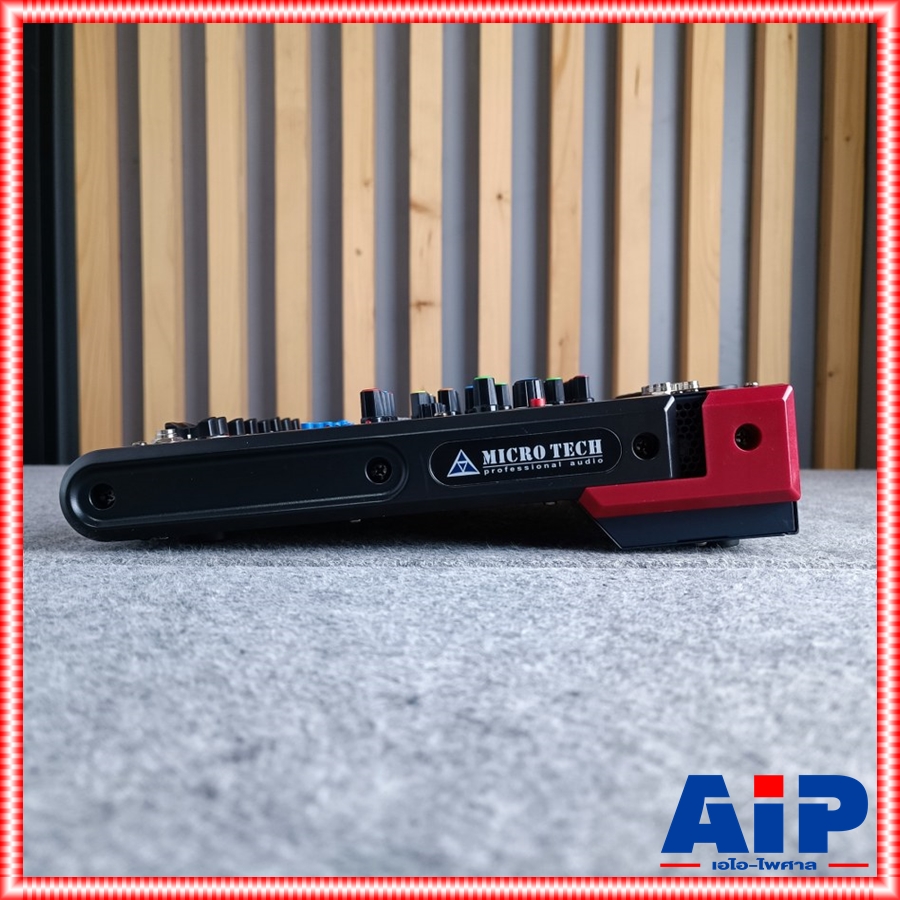 MICROTECH MT-M4 mixer มิกเซอร์ 4 ช่องไมค์ เอฟเฟคแท้ มีบลูทูธ ไมโครเทค มิกซ์คาราโอเกะ MT M 4 MTM4 เอไอ-ไพศาล
