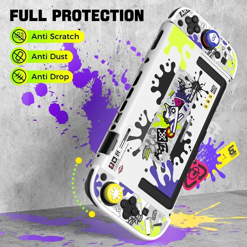 IINE: Nintendo Switch 2 Protective Case - Motorsport/Splatoon