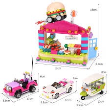 XB-12012 ของเล่นเด็กเลโก้ร้านค้า 734 ชิ้น กล่องใหญ่