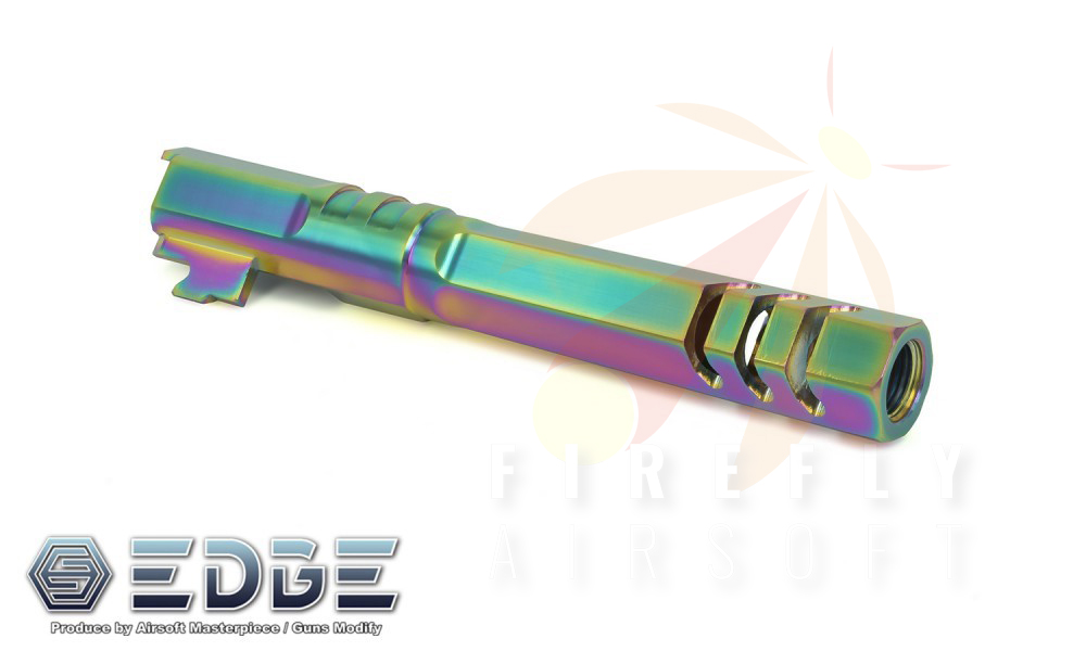 EDGE “WARP” Stainless Steel Outer Barrel for Hi-CAPA 5.1 (Rainbow)