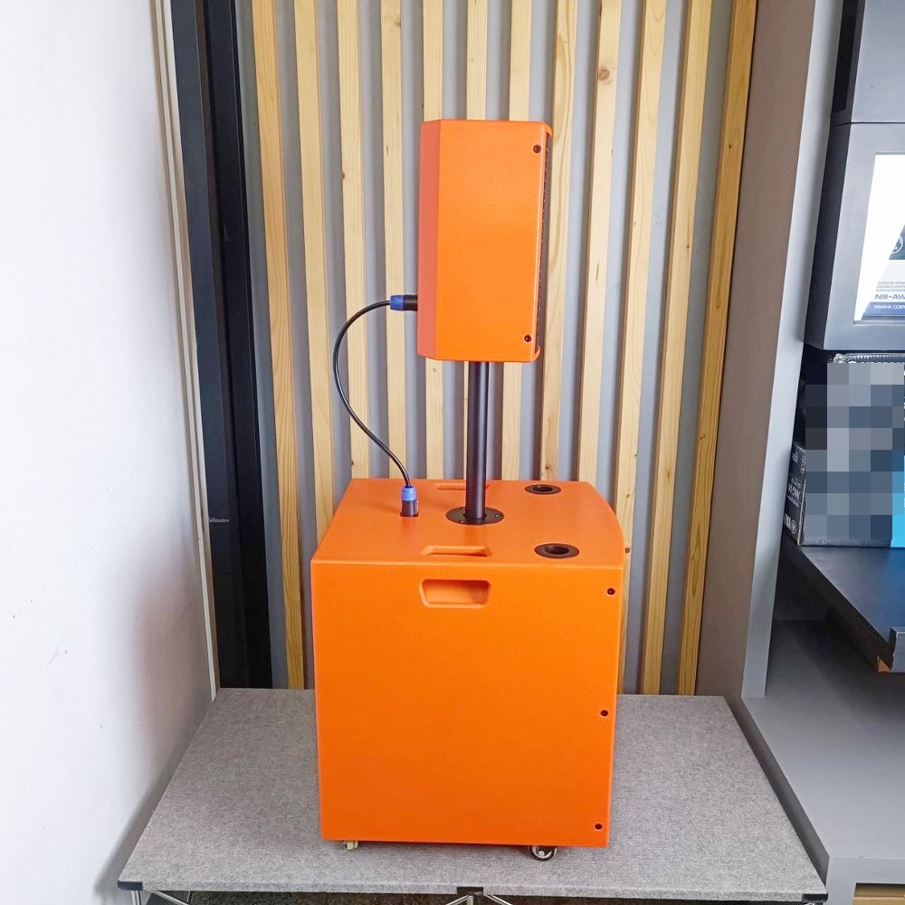 STORM PAB-3615MS สีส้ม ชุดลำโพง ซับ15นิ้ว กลาง6นิ้ว พร้อมไมค์ลอย ชาร์จแบตได้ บลูทูธ PAB 3615MS ลำโพงแอคทีฟ PAB3615MS เอไอ-ไพศาล