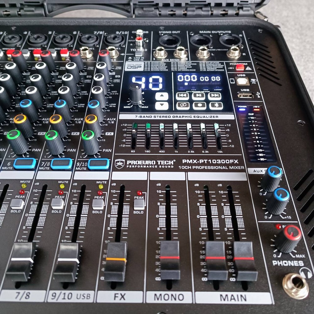 PROEUROTECH PMX-PT10300FX powermixer เพาเวอร์มิกเซอร์ โปรยูโรเทค รุ่น PMX PT10300FX PMXPT10300FX เอไอ-ไพศาล