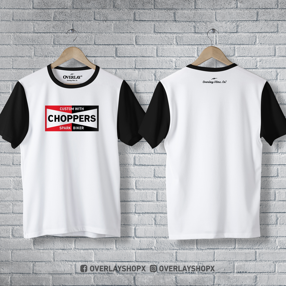 OVERLAY CHOPPERS TEE