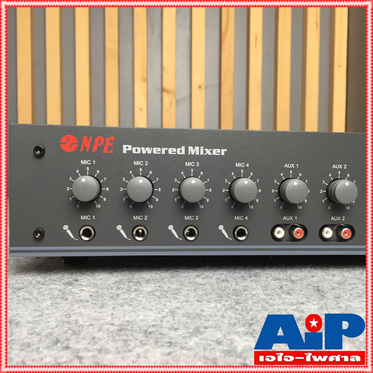 NPE TR-250L POWERMIXER ลาย สีดำ เครื่องขยายเสียง Power Mixer 125 W rms ที่ 4 OHM 100V ลาย TR250L TR 250L เอไอ-ไพศาล +++