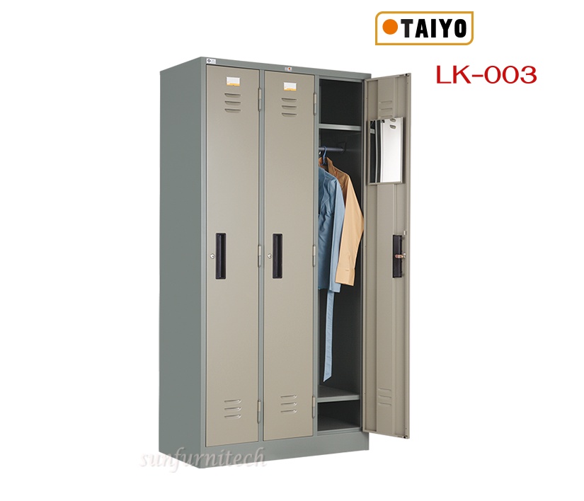 ตู้ล็อคเกอร์ 3 ประตู (มอก.), ตู้ล็อคเกอร์ 3 ช่อง (มอก.) Taiyo รุ่น LK-003