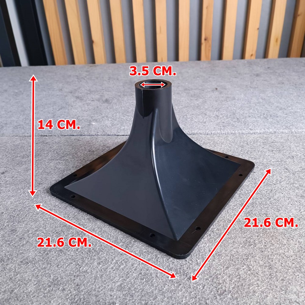 1อัน ปากฮอร์น เกลียว JH5258 ปากแหลม 8.5x8.5 นิ้ว ปากไดร์เวอร์ คอ1นิ้ว 8.5 x 8.5 " แบบขันเกลียว 8นิ้วครึ่ง x 8นิ้วครึ่ง JH 5258 เอไอ-ไพศาล