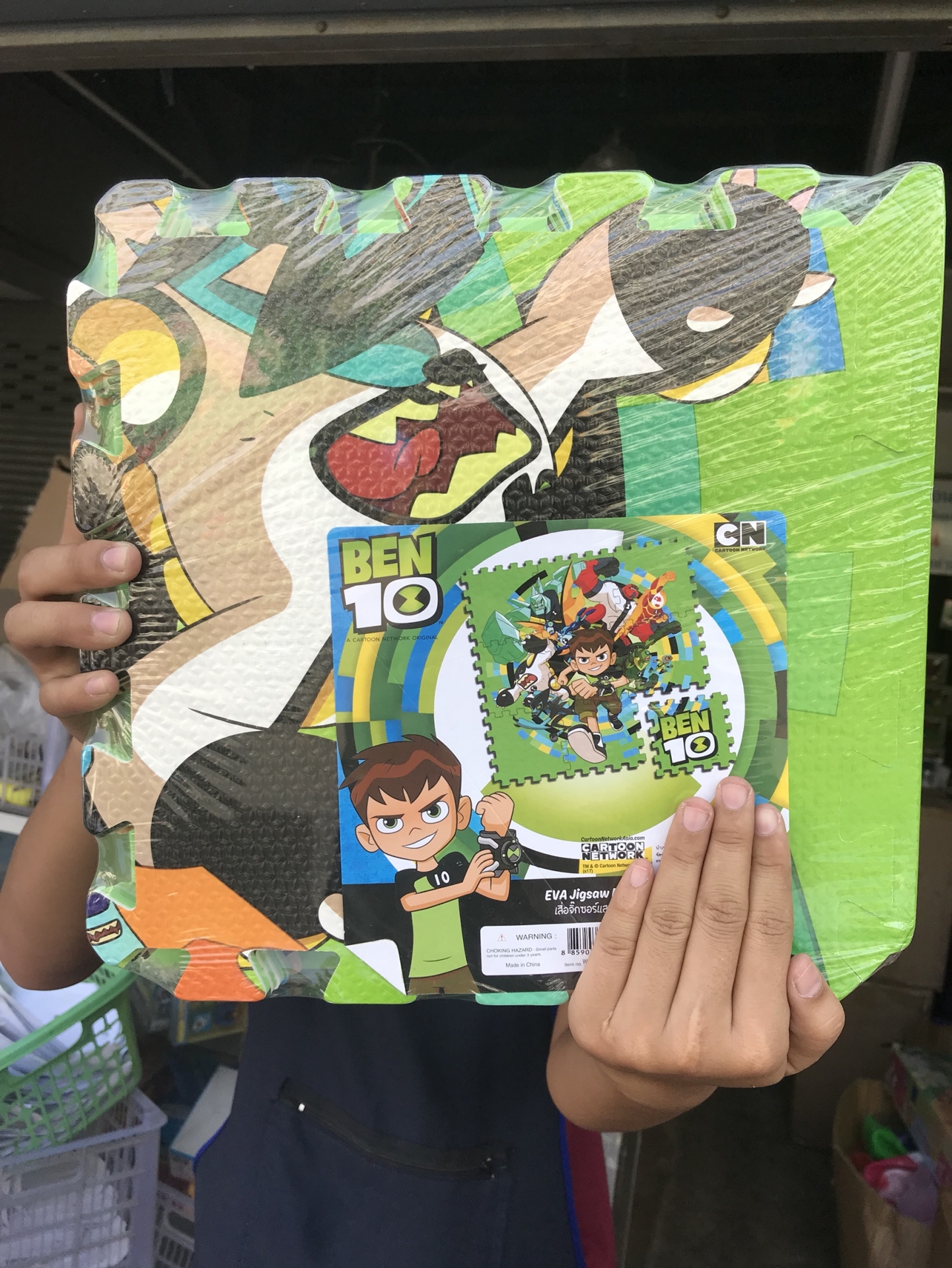 BT9717 ของใช้เด็กโฟมรองคลานลายเบนเทน แพ็ค 9 แผ่น แผ่นกันกระแทก ลิขสิทธิ์ถูกต้อง