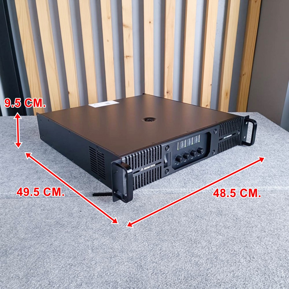MICROTECH MT-4800 MKII poweramp 4CH เพาเวอร์แอมป์ 4แชนแนล ไมโคร เทค MT 4800 MKII MT4800 MKII เอไอ-ไพศาล