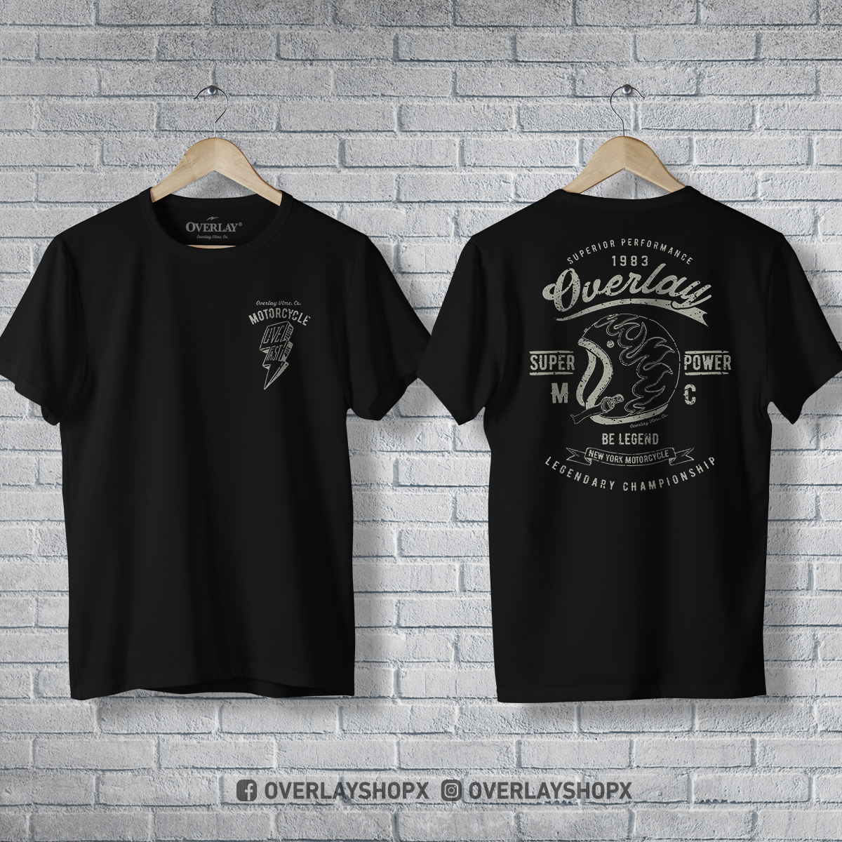 OVERLAY HELMET TEE
