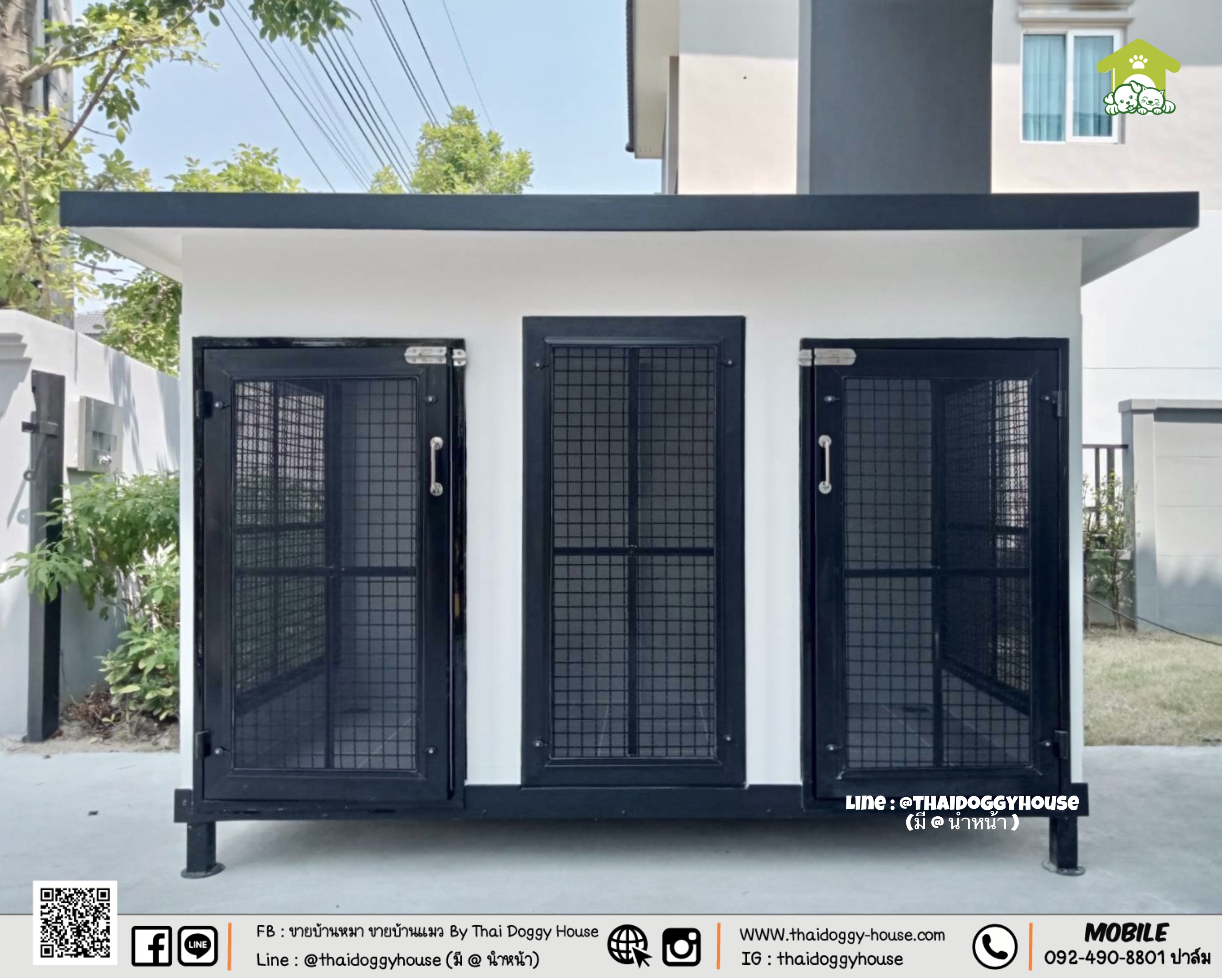 บ้านหมา บ้านแมว " 𝐁𝐎𝐗 𝐒𝐓𝐘𝐋𝐄 𝐁𝐘 𝐓𝐇𝐀𝐈 𝐃𝐎𝐆𝐆𝐘 𝐇𝐎𝐔𝐒𝐄 " &#x
