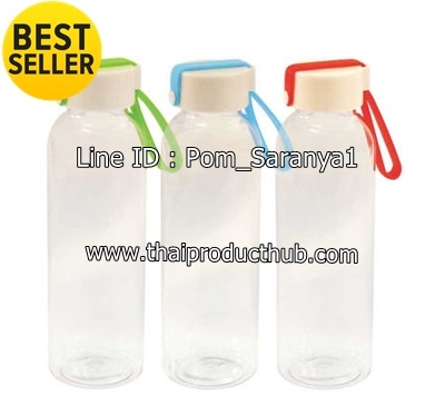 กระบอกน้ำพลาสติกใส 450 ml มีที่หิ้ว,ของพรีเมี่ยม, สินค้าพรีเมี่ยม, ของที่ระลึก, ของชำร่วย, ของขวัญปีใหม่