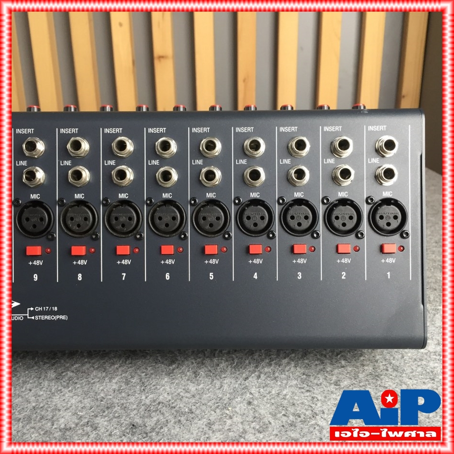 PROEUROTECH QU20FX MIXER มิกเซอร์ มิกซ์ MIX QU20 เครื่องแต่งเสียง QU-20 เครื่องเสียง มิกซ์ QU 20 FX เอไอ-ไพศาล