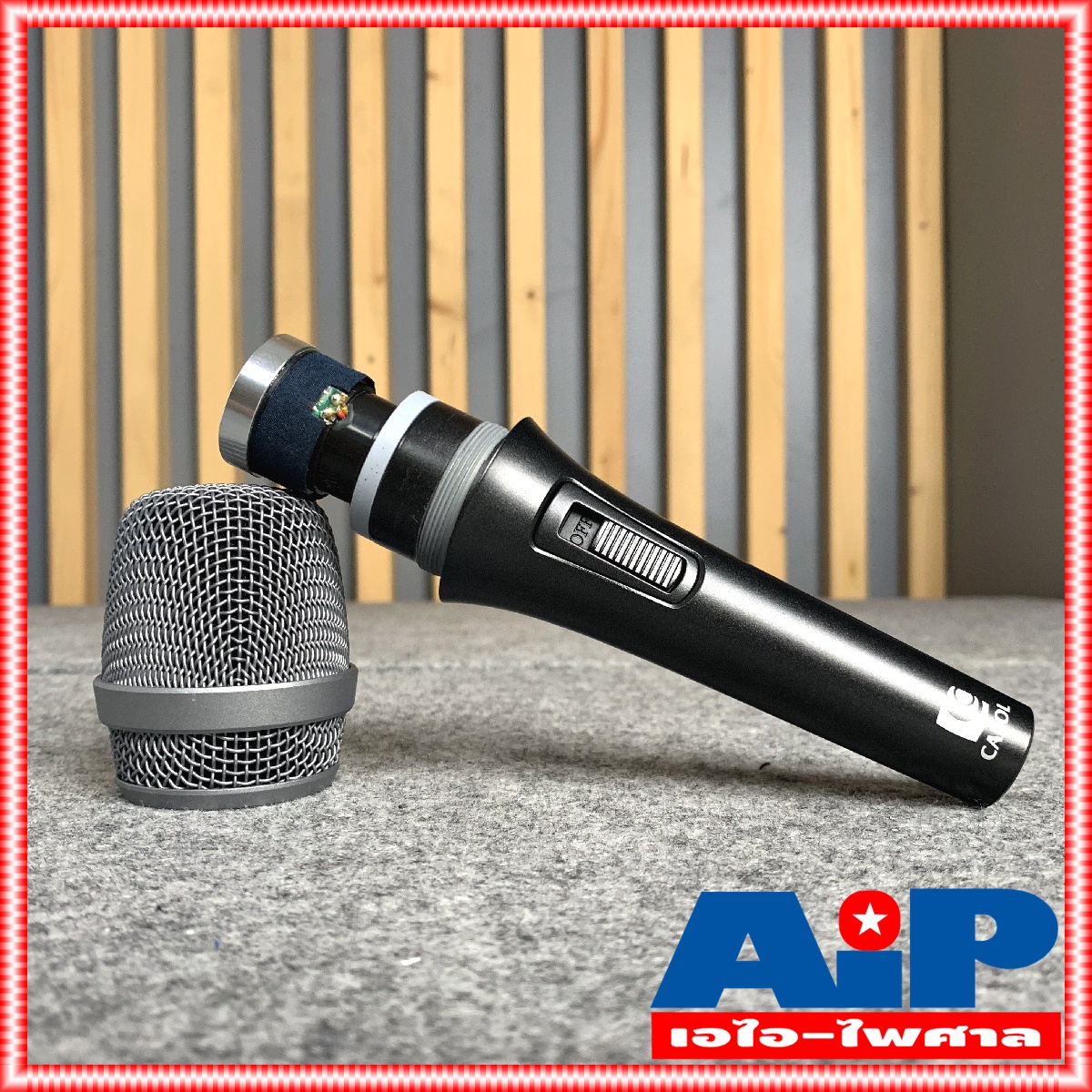 แถมสาย4.5เมตร Carol PS-1 ไมค์พร้อมสาย ไมค์สาย ไมค์ ไมโครโฟน Microphone Mic PS1 PS 1 สายไมค์ XLRหัวท้าย ไมค์ร้องเพลง