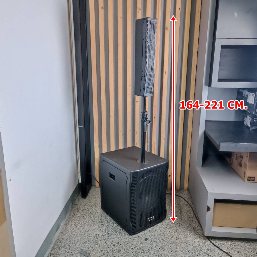 NTS RC-15C ชุด ตู้ลำโพง คอลัมน์ ลำโพงซับคอลั่ม ชุดตู้ลำโพง ชุดลำโพงเคลื่อนที่ Active NTS รุ่น RC15C RC 15C เอไอ-ไพศาล