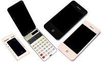 เครื่องคิดเลขรูป iPhone 12 หลัก, เครื่องคิดเลขทรง iPhone พรีเมี่ยม สกรีนโลโก้ได้