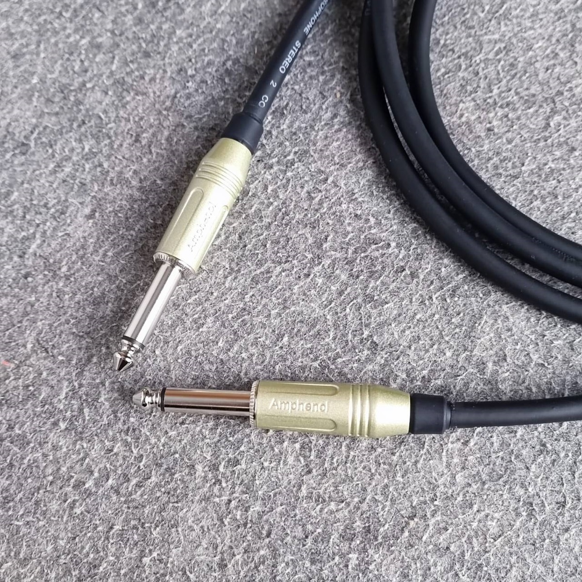 ยาว20เมตร AMPHENOL สาย PHONE MONO หัวท้าย 20เมตร CA33-33-C-020 สายP.MIC MONOหัวท้าย สายแจ็คโฟนโมโน สายสัญญาณสำเร็จรูป เอไอ-ไพศาล