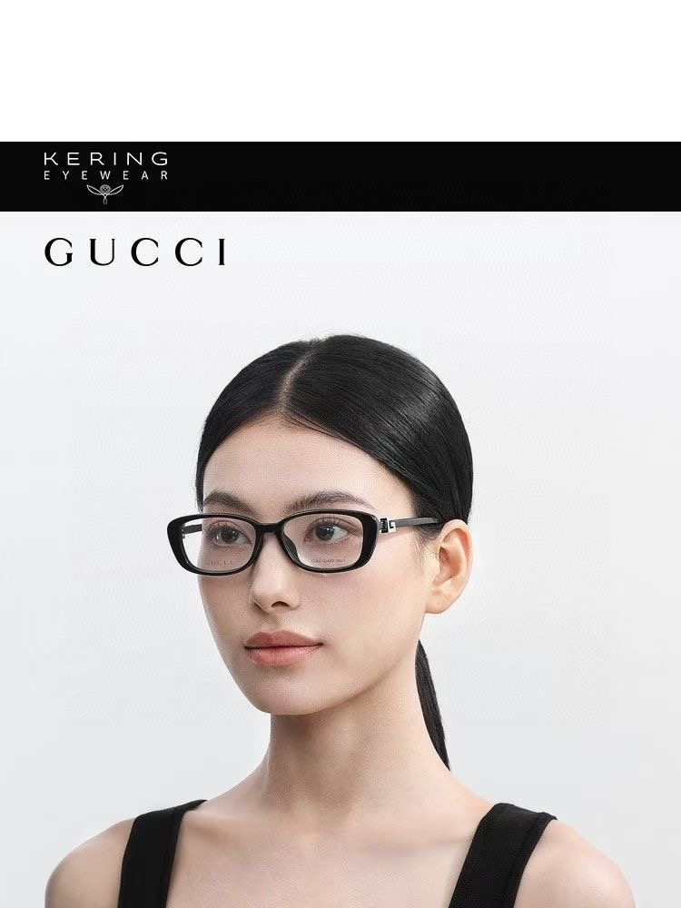 **do** กรอบแว่นสายตา Gucci Eyewear rectangle-frames glasses มี 2 สี สินค้าใหม่ ของแท้