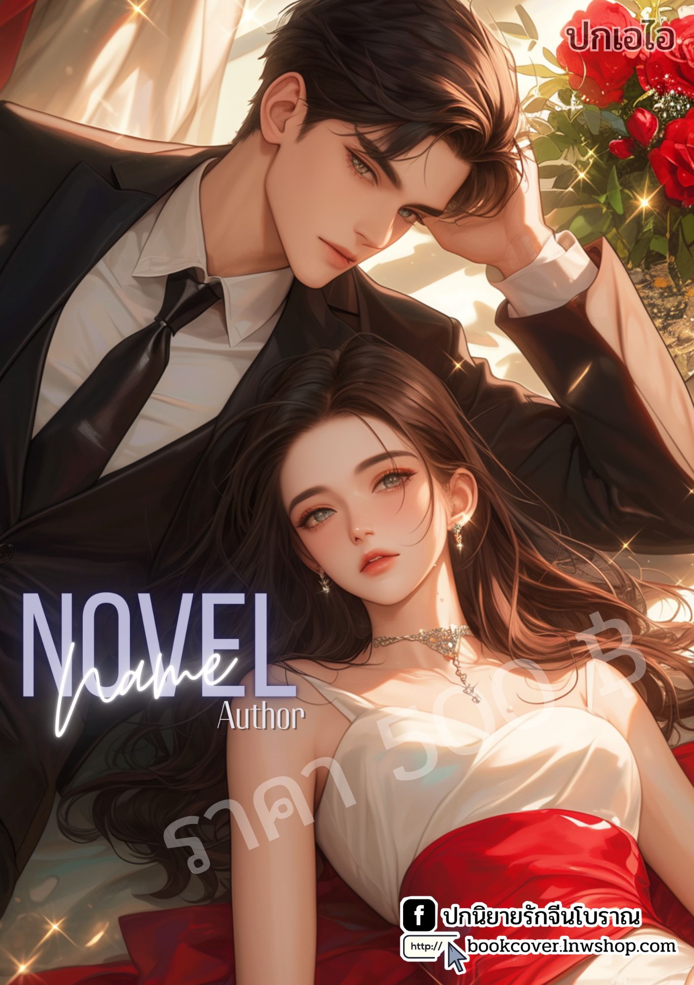 ปกเอไอ | ปกนิยายรักโรแมนติกภาพคู่รัก