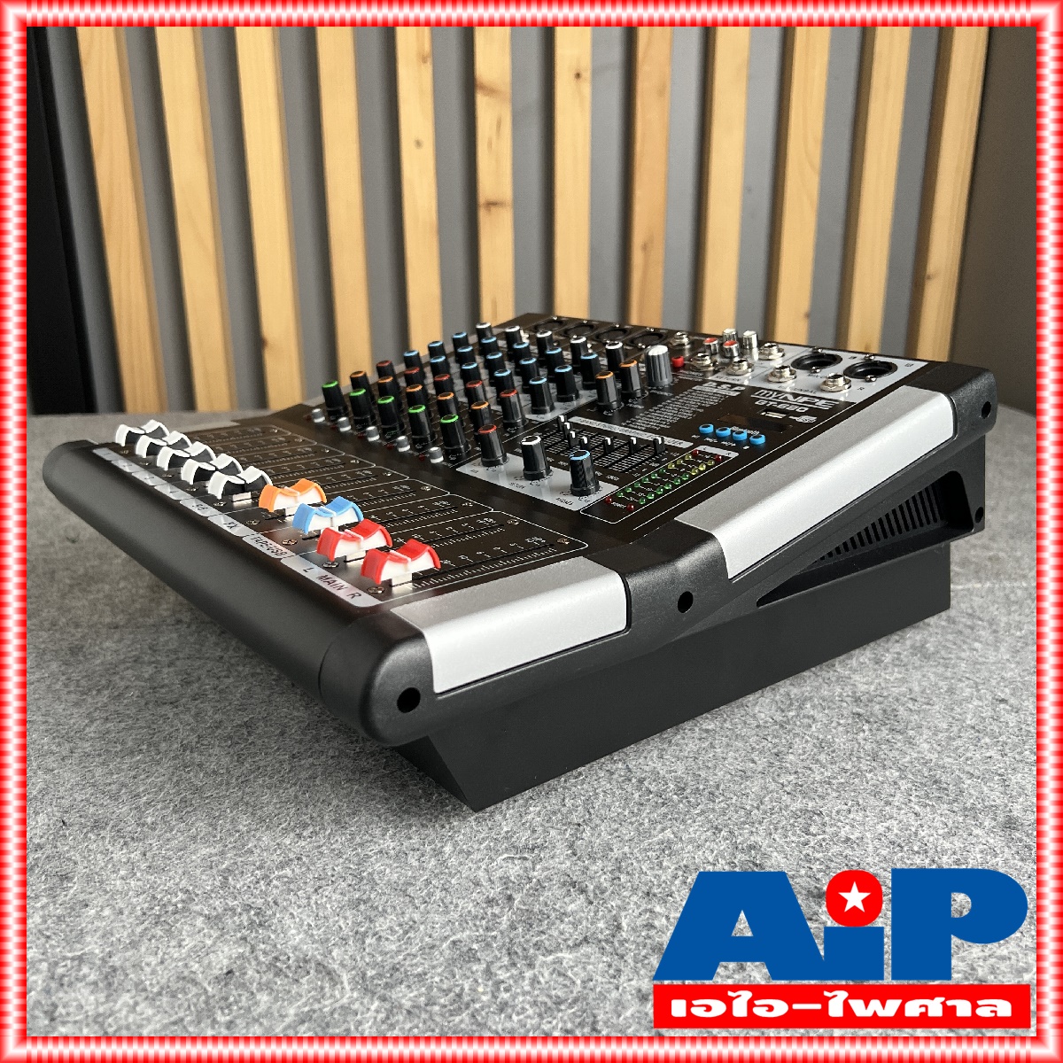 MYNPE GT-620 POWERMIX USB บลูทูธ เพาเวอร์มิก มิกซ์ มิกเซอร์ เครื่องเสียง ตัวปรับแต่งเสียง POWERMIXรุ่นGT-620 เอไอ-ไพศาล