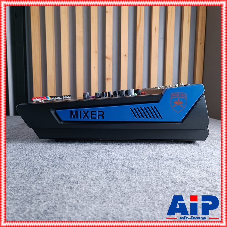 PROEUROTECH PMX-ML12650FX POWERMIXER รุ่นใหม่ เพาเวอร์มิกเซอร์ 650วัตต์ 12ช่อง โปรยูโรเทค PMX ML 12650 FX PMXML12650FX เอไอ-ไพศาล