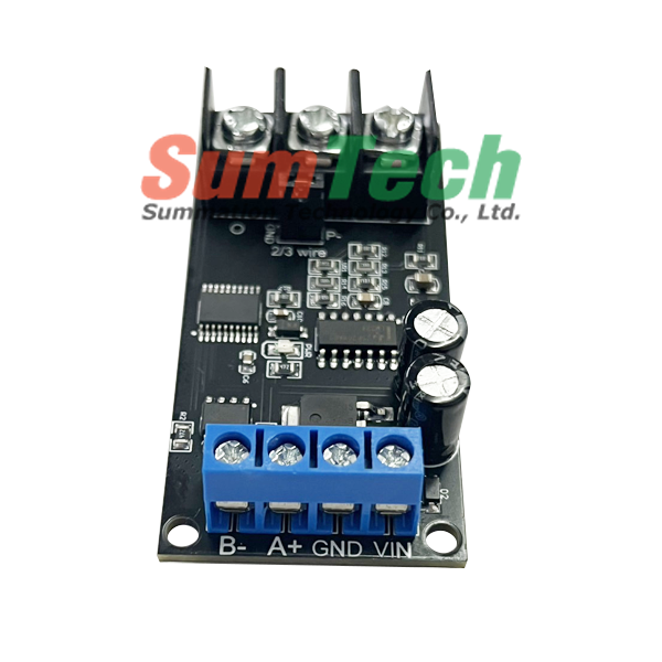 PT-100 temperature to modbus RS485