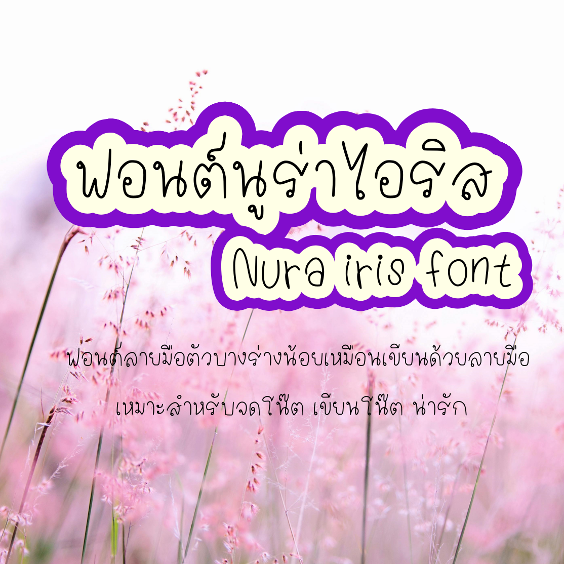 ฟอนต์นูร่าไอริส