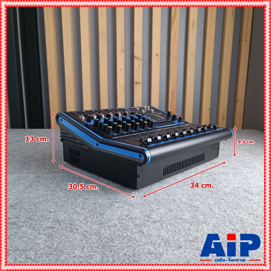 รุ่นใหม่ PROEUROTECH PMX-DC6200B POWERMIXER+บูลทูส ใช้ไฟ 12 โวลต์ มีแบตเตอรี่ในตัว พาวเวอร์มิกซ์รถแห่ มิกซ์รถโฆษณา PMX DC 6200 B PMXDC6200B เอไอ-ไพศาล