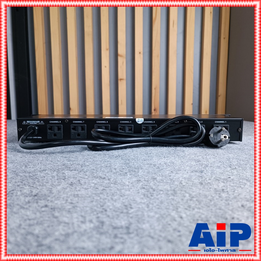 ปลั๊กพ่วงติดแร็ค PROEUROTECH PSC810USB ปลั๊กติดแร็ค ปลั๊กไฟตู้แร็ค ปลั๊กไฟติดตู้แร็ค ติดแร็ค PSC 810 USB PRO EUROTECH เอไอ-ไพศาล