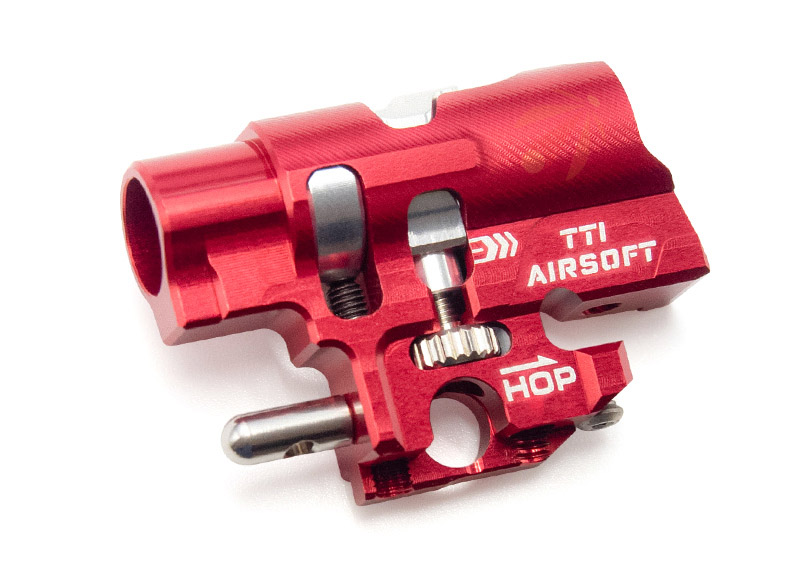 TTI Airsoft Infinity One Piece Full CNC TDC Hop Up Chamber For Tokyo Marui Hi Capa GBB Airsoft (Red)