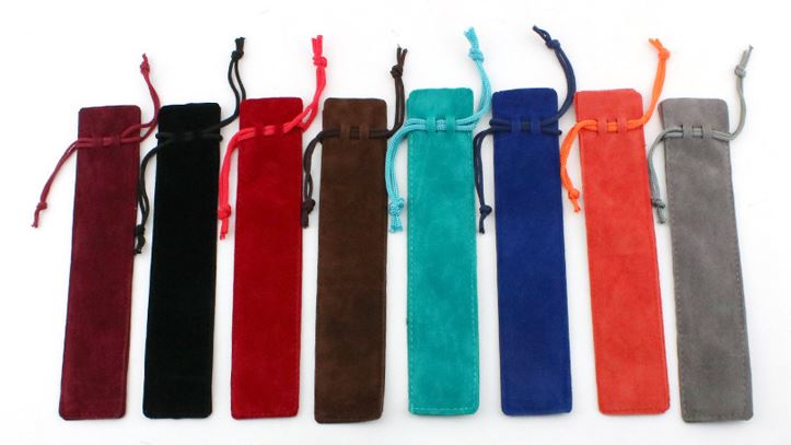 ถุงผ้าใส่ตะเกียบ ซองใส่ตะเกียบ แบบผ้าผสมหนัง สวยหรู ดูดี ซองใส่ตะเกียบ ของชำร่วย งานแต่งงาน ยอดนิยม 665042