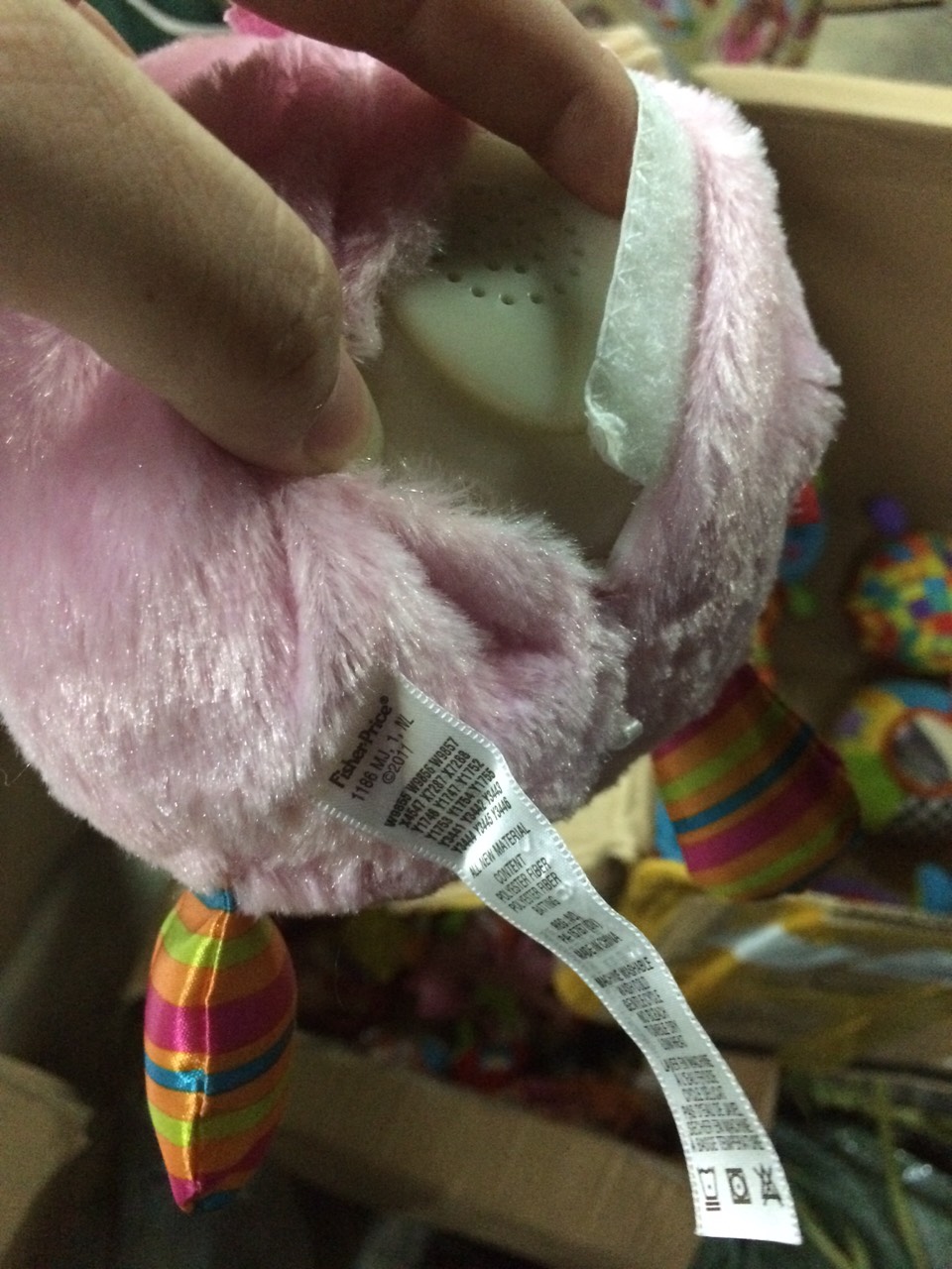 ACH52 ของเล่นผ้า ใส่ถ่านมีเสียง ของแท้ ตัวละ