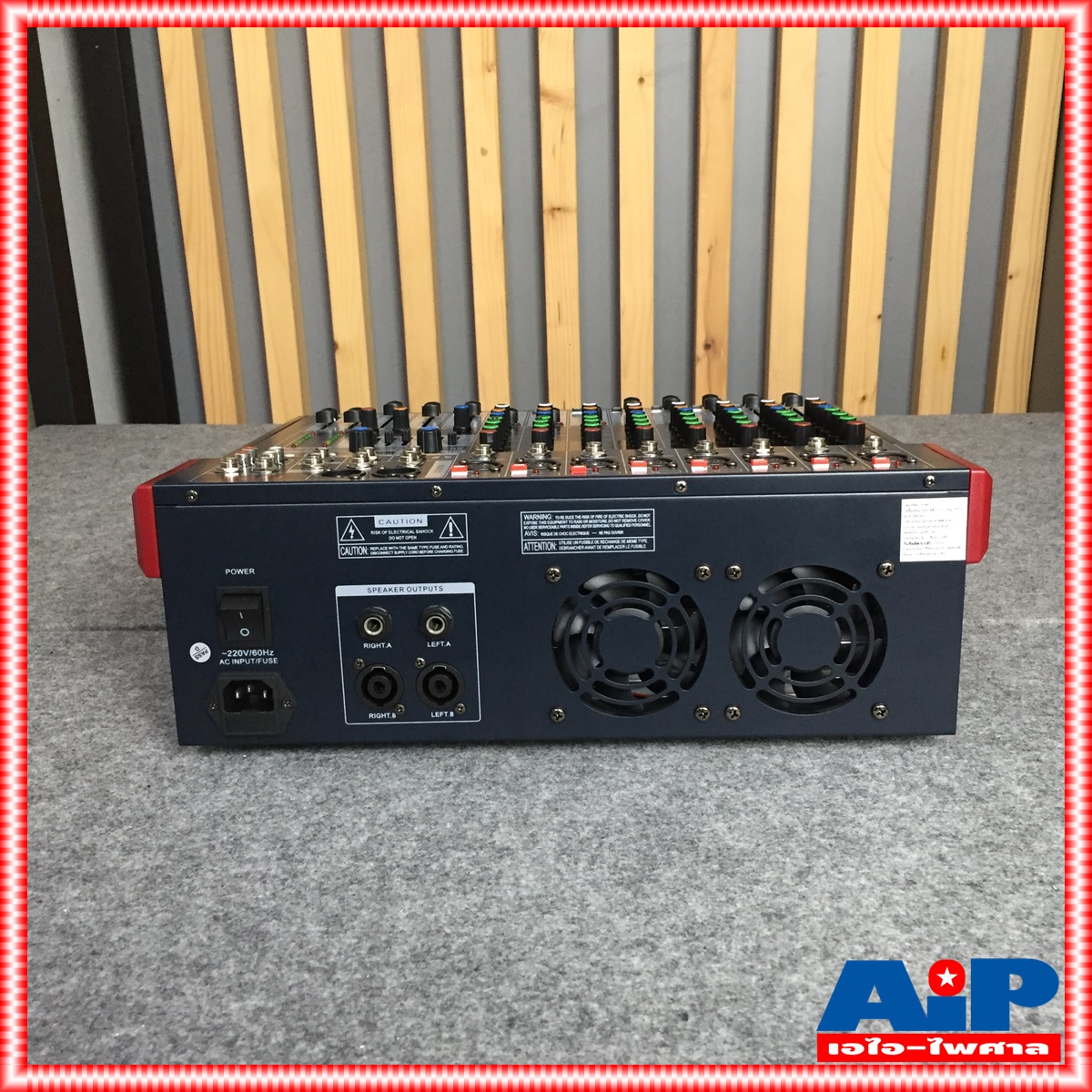 NTS PFX-8 POWER MIXER เอฟเฟคแท้ เพาเวอร์มิกเซอร์ เครื่องขยาย + มิกเซอร์ PFX8 POWER MIXER PFX 8 POWER MIXER เอไอ-ไพศาล