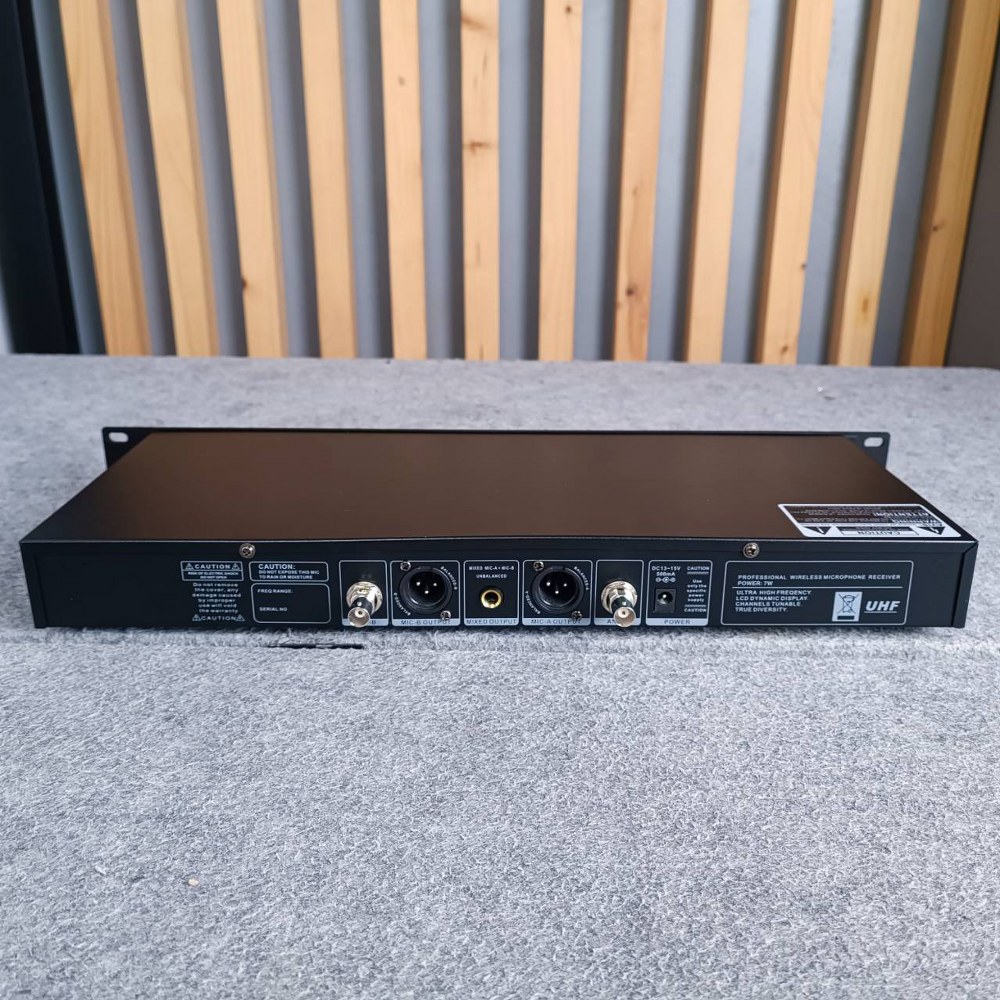 TADA UR-24D ไมค์ลอยคู่ ปรับความถี่ได้ Wireless Microphone UHF ชุดไมค์ลอยคู่ TA DA UR 24D UR24D เอไอ-ไพศาล