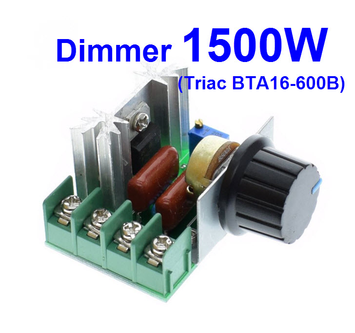 เครื่องหรี่ไฟ 1500W (Dimmers) (BTA16-600B)