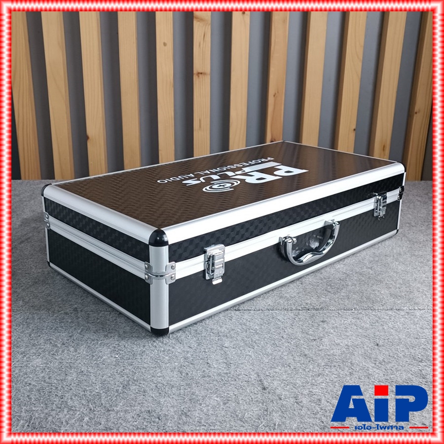 สีดำ PROPLUS กล่องใส่ไมค์ลอย PRO PLUS โปรพลัส กล่องไมค์ กล่องเก็บไมค์ กล่องไมค์ลอย กระเป่าไมค์ กระเป๋าไมค์ลอย เอไอ-ไพศาล