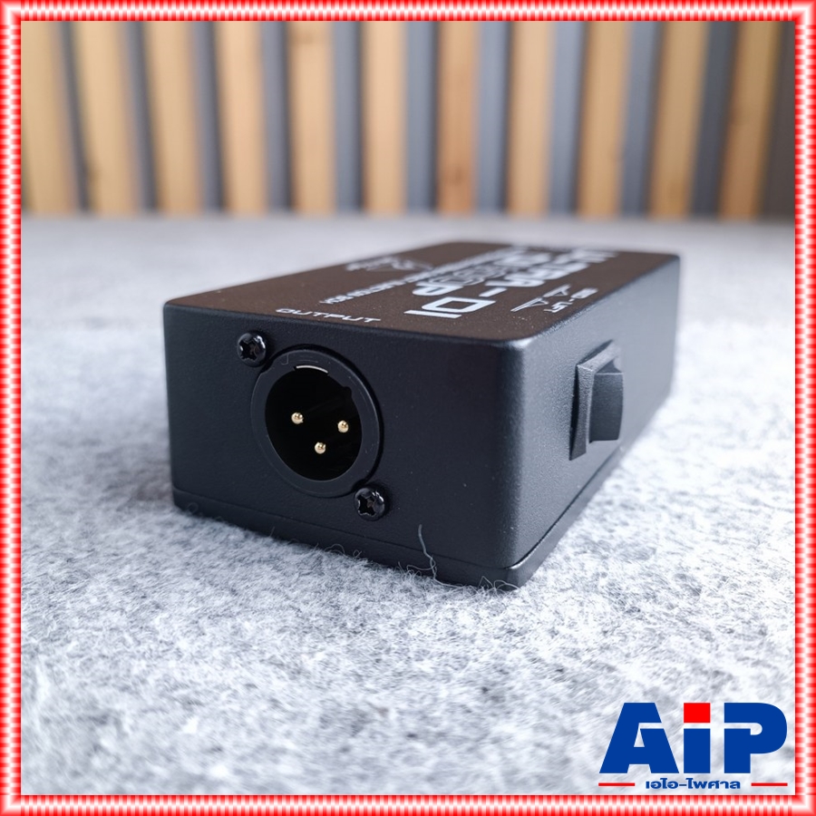 BEHRINGER DI-400P ULTRA DI Passive ไดเร็คบ็อก ดีไอ เหมาะสำหรับใช้งานกับเครื่องดนตรี ช่วยลดสัญญาณรบกวน DI 400 P DI400P +++ เอไอ-ไพศาล